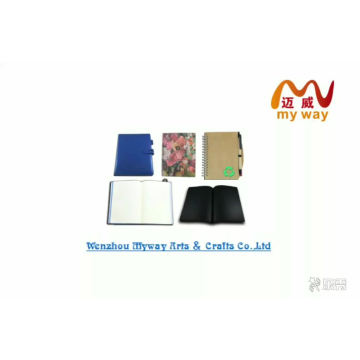 MWN-09 cuaderno de promoción papel reciclado papel de escritura cuaderno